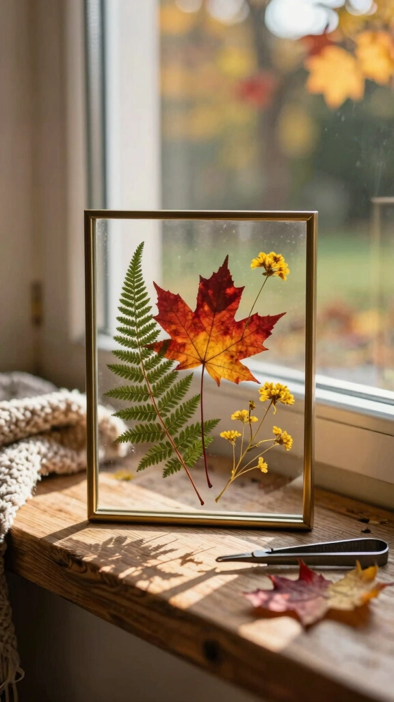 Pressed Herbarium Glass Frames