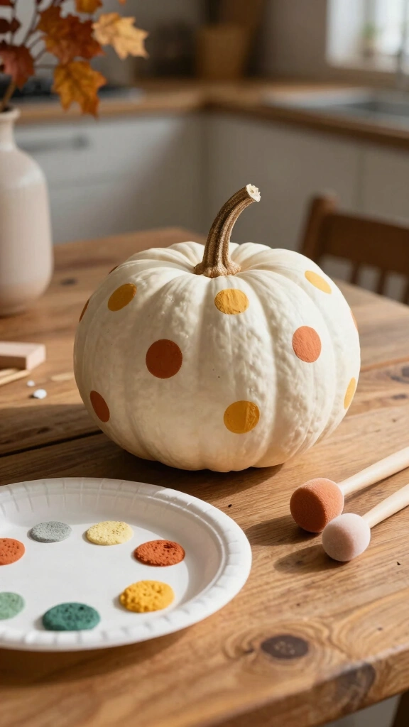 Sponge Dabber Pumpkins