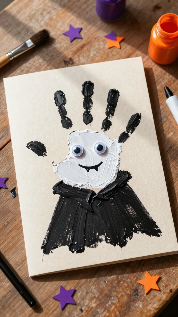 Keepsake Handprint Vampires