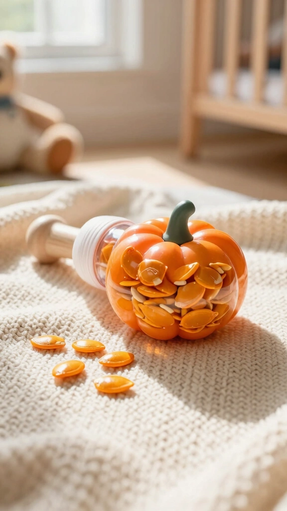 Rattle and Roll Pumpkin Shaker