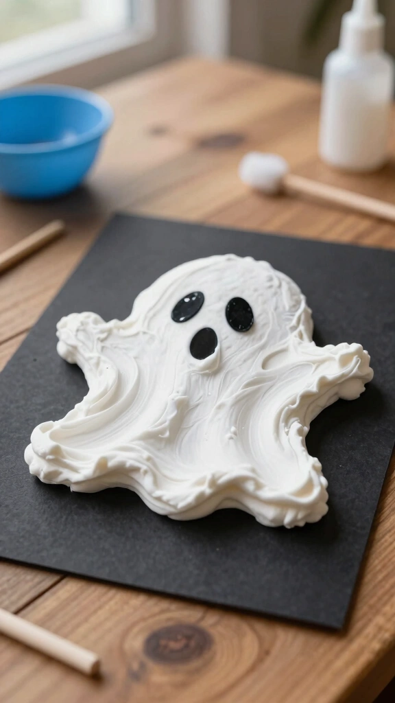 Puffy Paint Ghosts
