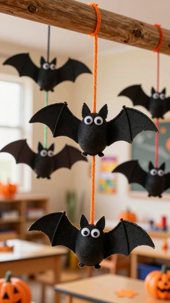 Egg Carton Bats