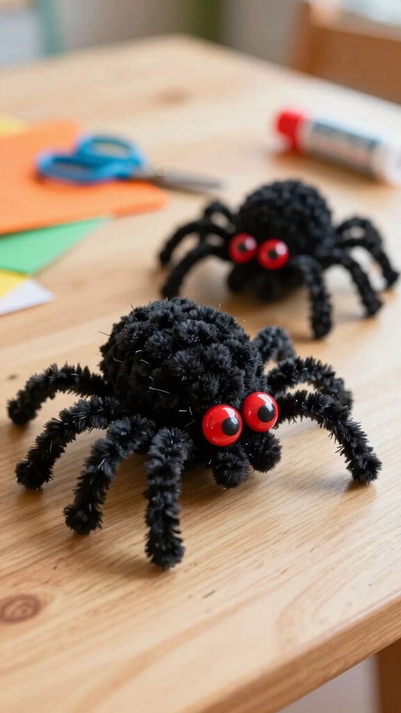Cotton Ball Spiders