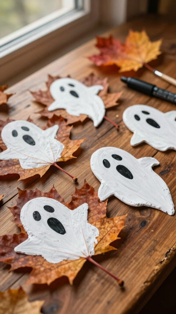 Painted Leaf Ghosts