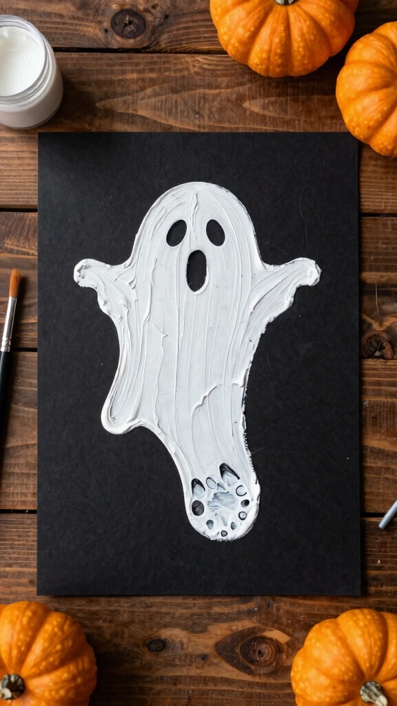 The Classic Ghostly "Boo" Footprint