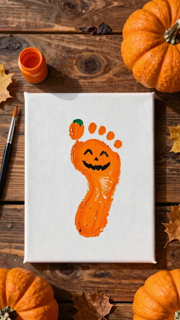 The Spooky Orange Pumpkin Patch