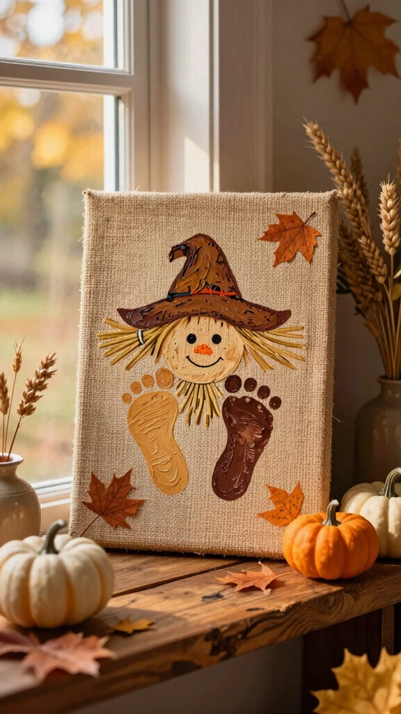 Cozy Autumn Scarecrow