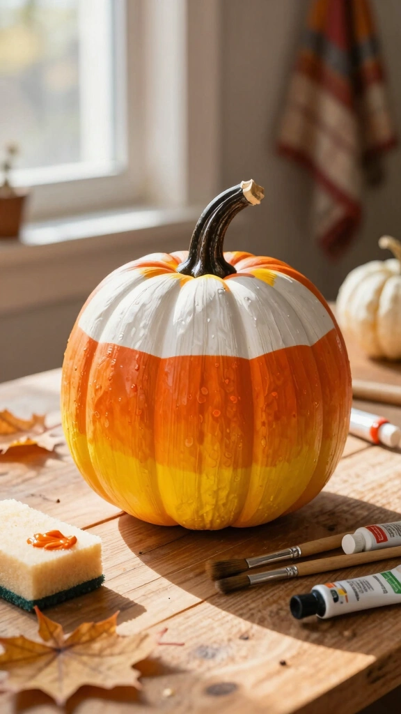 Traditional Candy Corn Ombre
