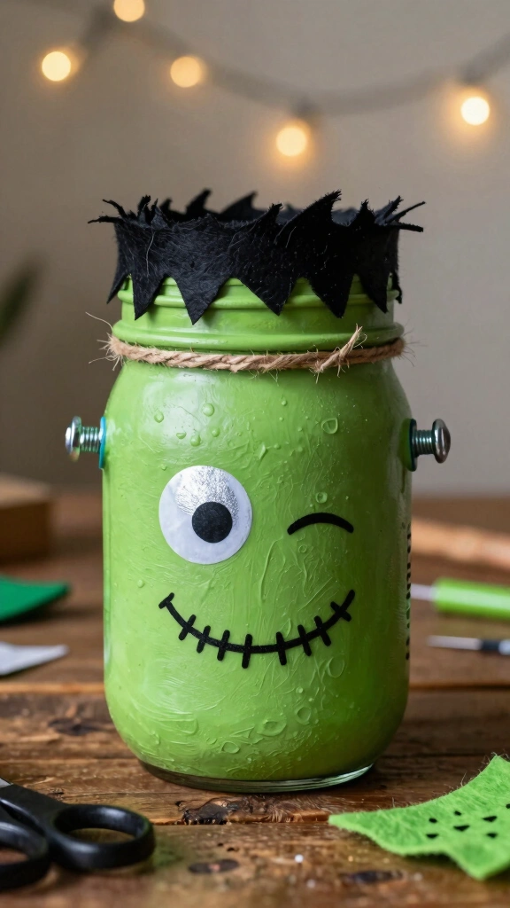 Frankenstein Monster Jars