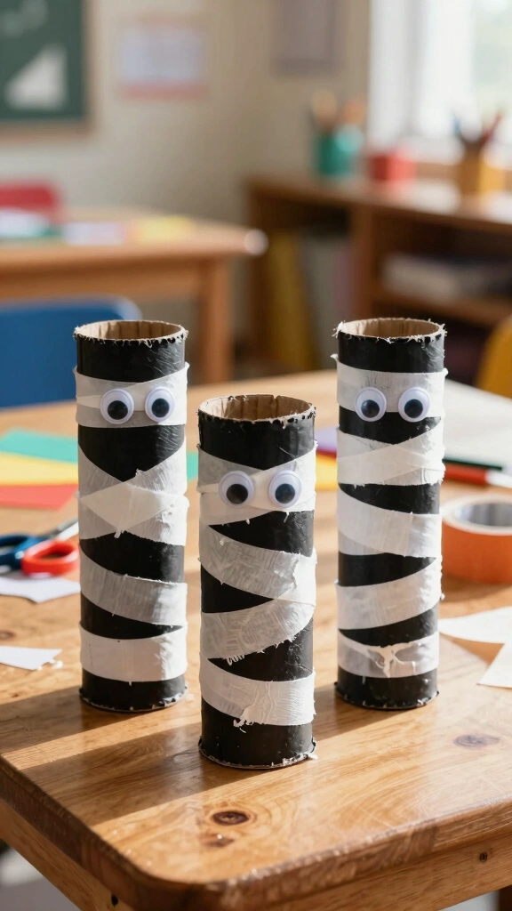 Cardboard Tube Mummies