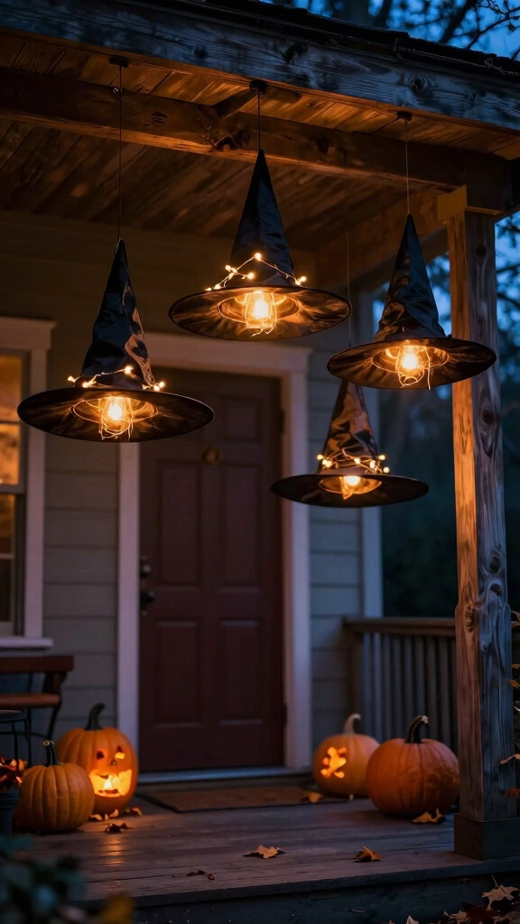Floating Witch Hats