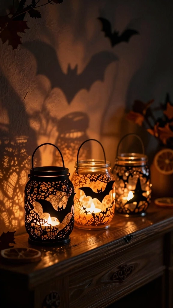 Spell Casting Shadow Lanterns
