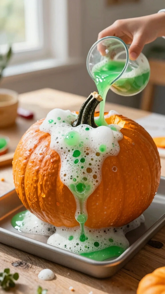 Fizzy Pumpkin Science