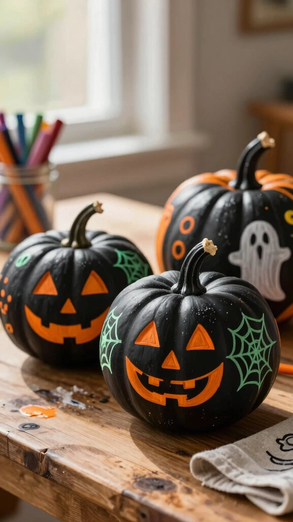 Chalkboard Pumpkins