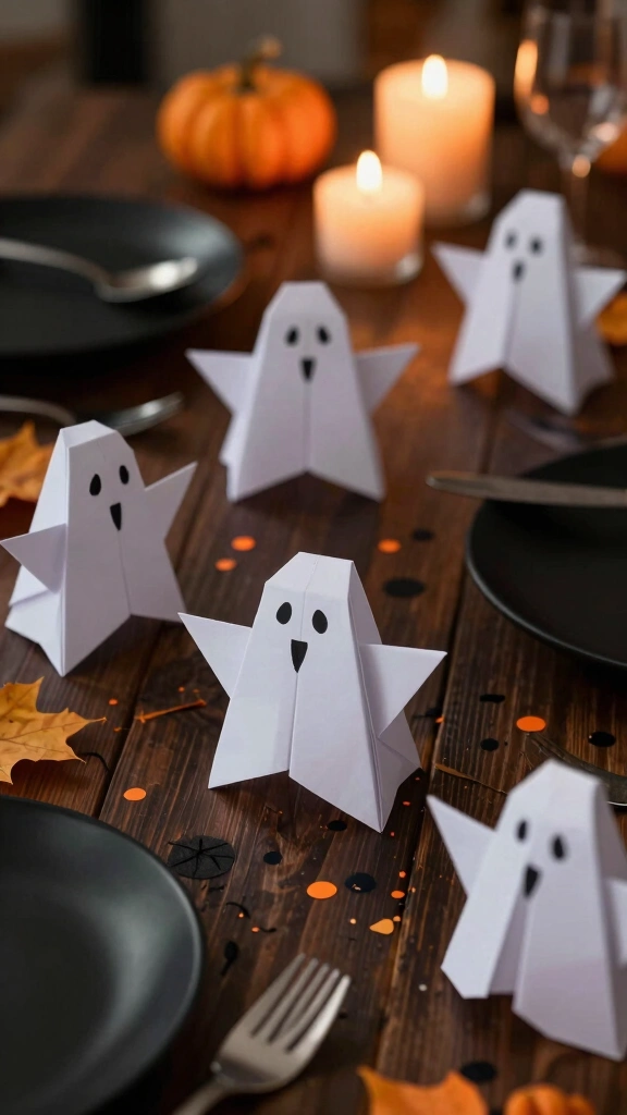 The Floating Origami Ghost