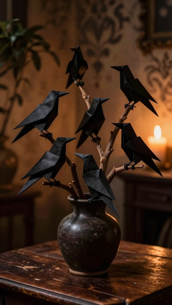 The Origami Crow
