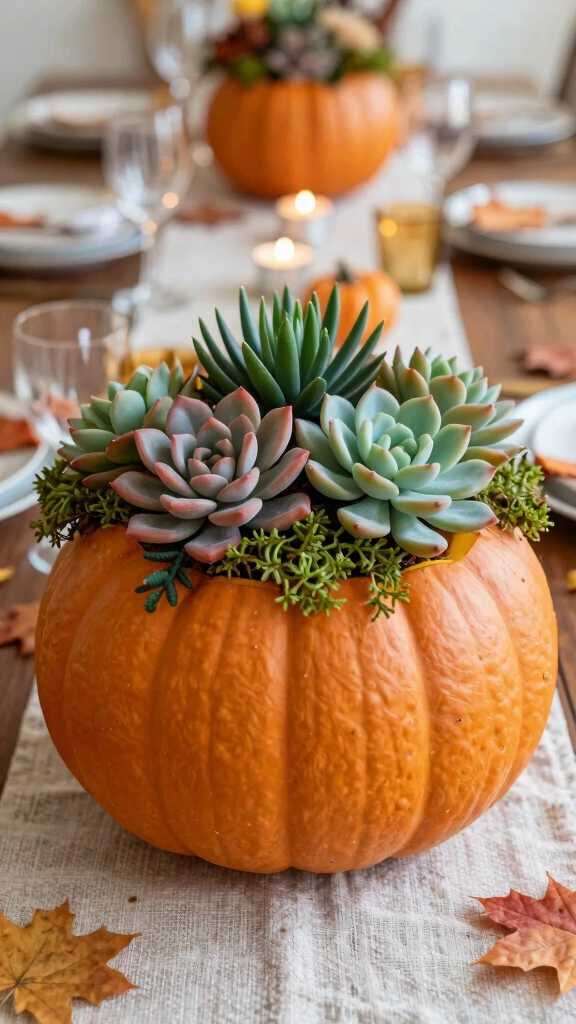 DIY Faux Succulent Planters