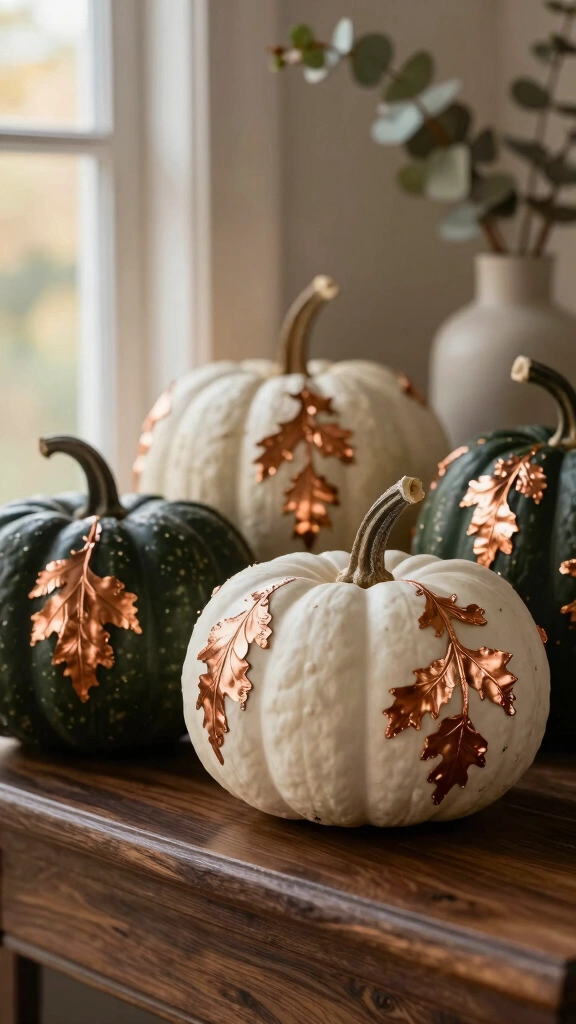 Metallic Copper Leaf Masterpieces
