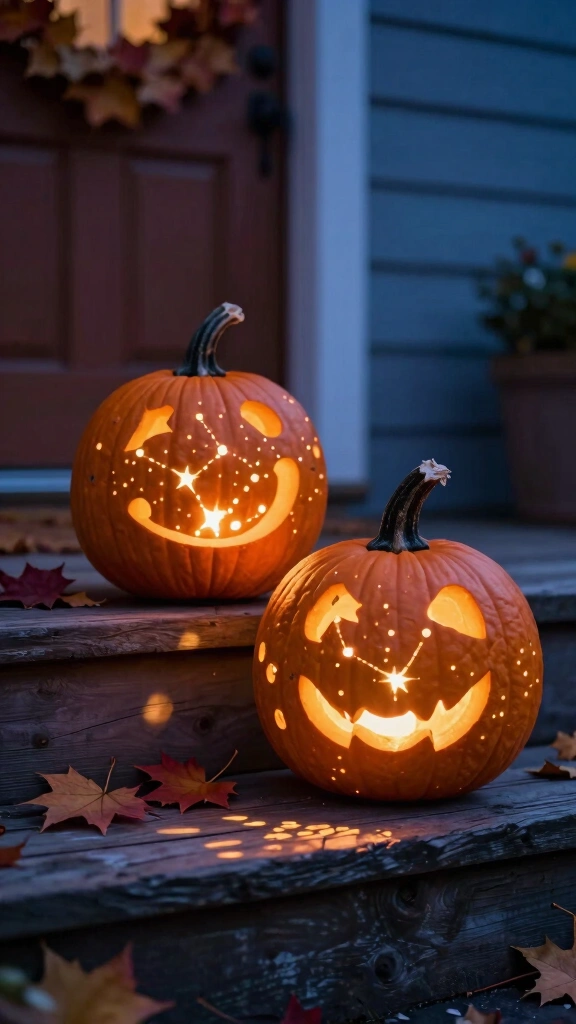 Drilled Constellation Lanterns