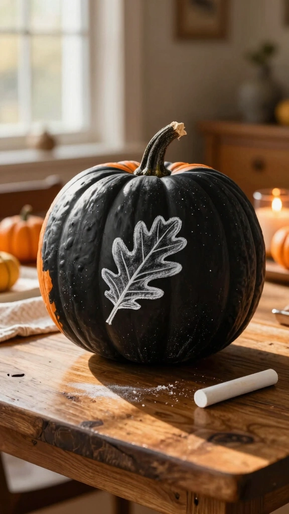Chalkboard Menu Pumpkins