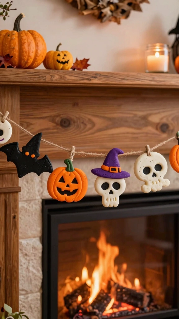 Cookie Cutter Halloween Garland