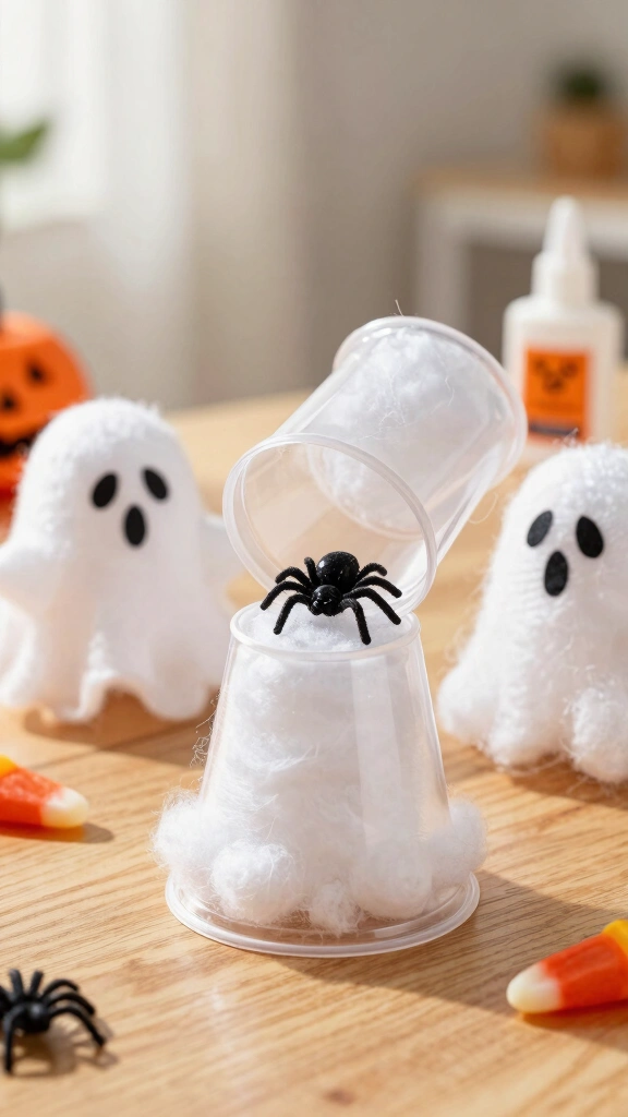 Under-the-Cup Hidden Ghost Game