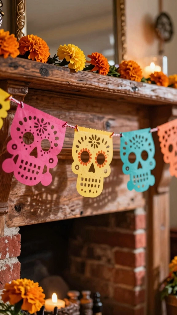 Festive Paper Garland (Papel Picado Style)
