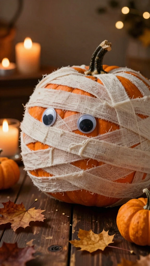 Spooky Mummy Wrap