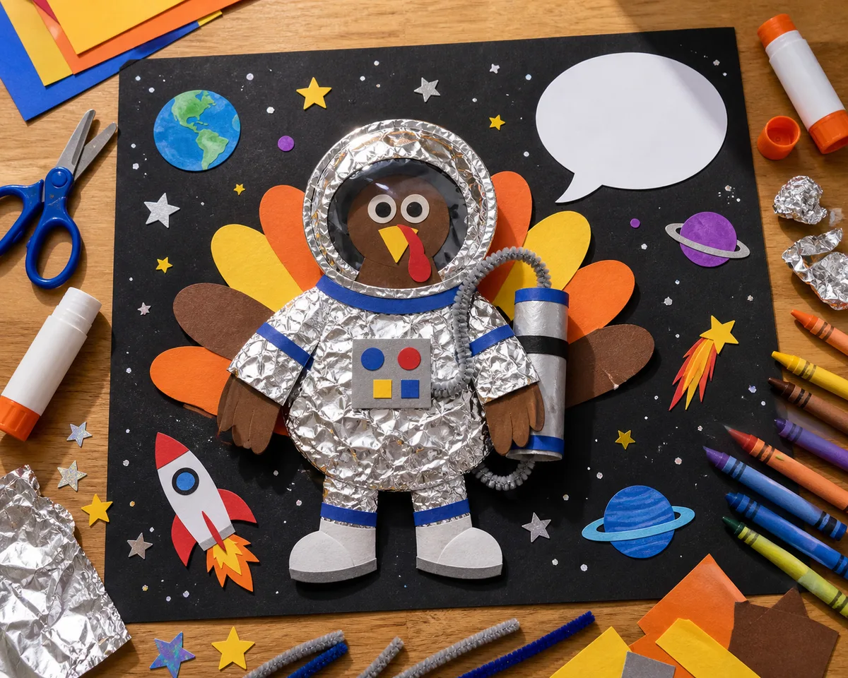 Astronaut turkey disguise