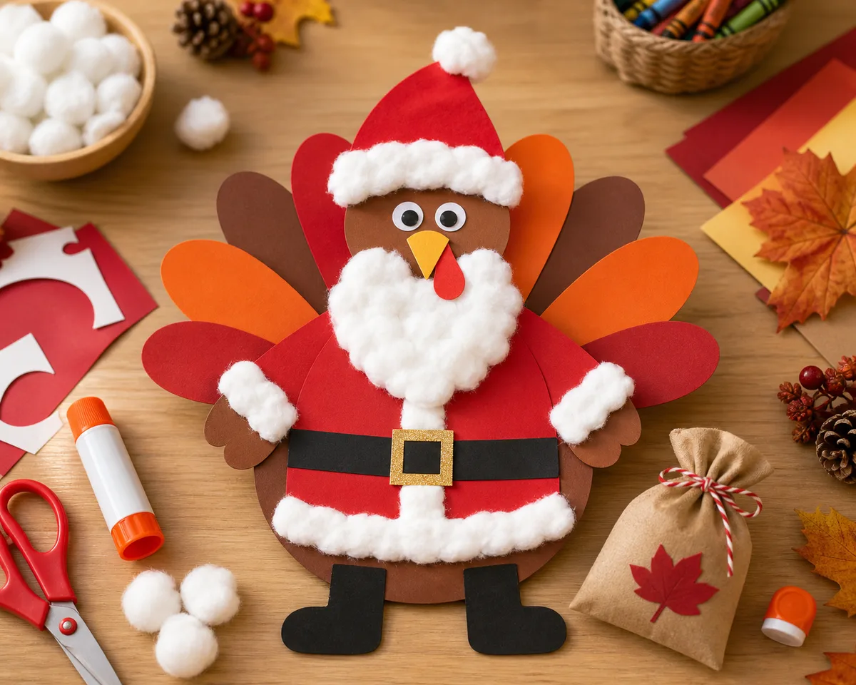 Santa turkey disguise