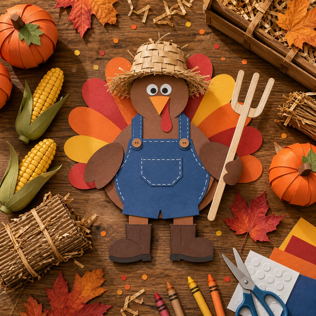 Farmer turkey disguise
