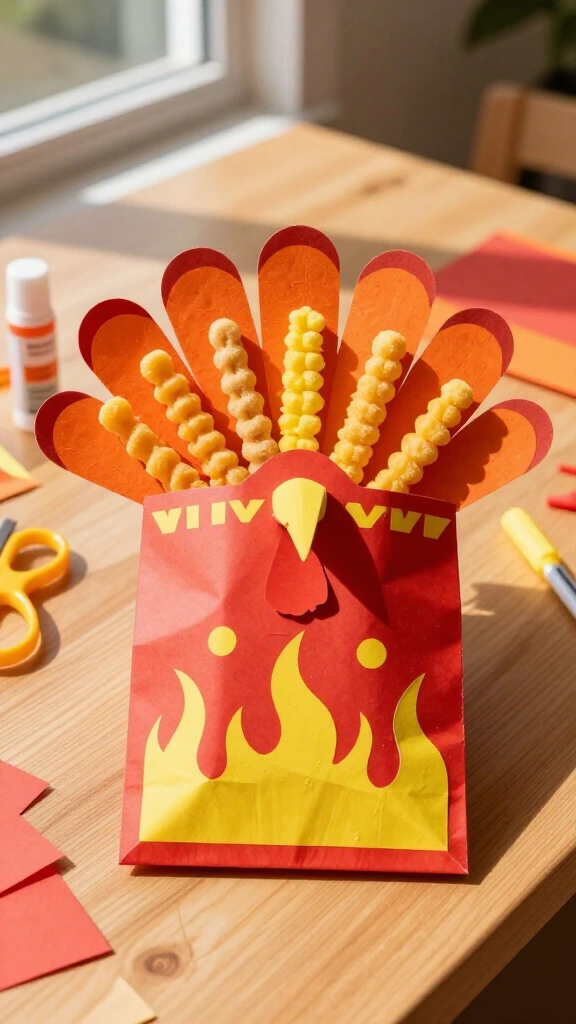 Flamin' Hot Cheeto bag turkey