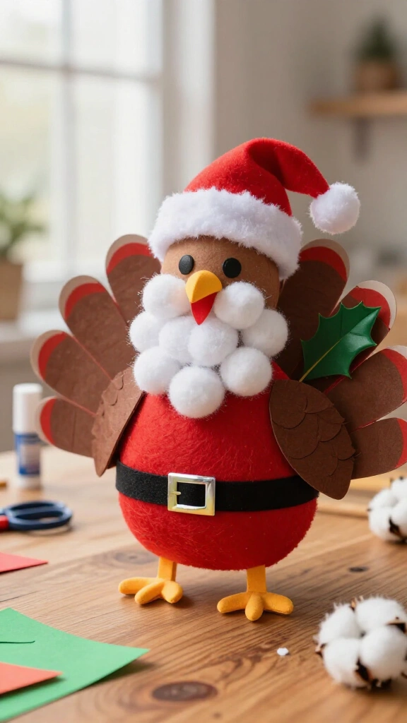 Santa Claus turkey