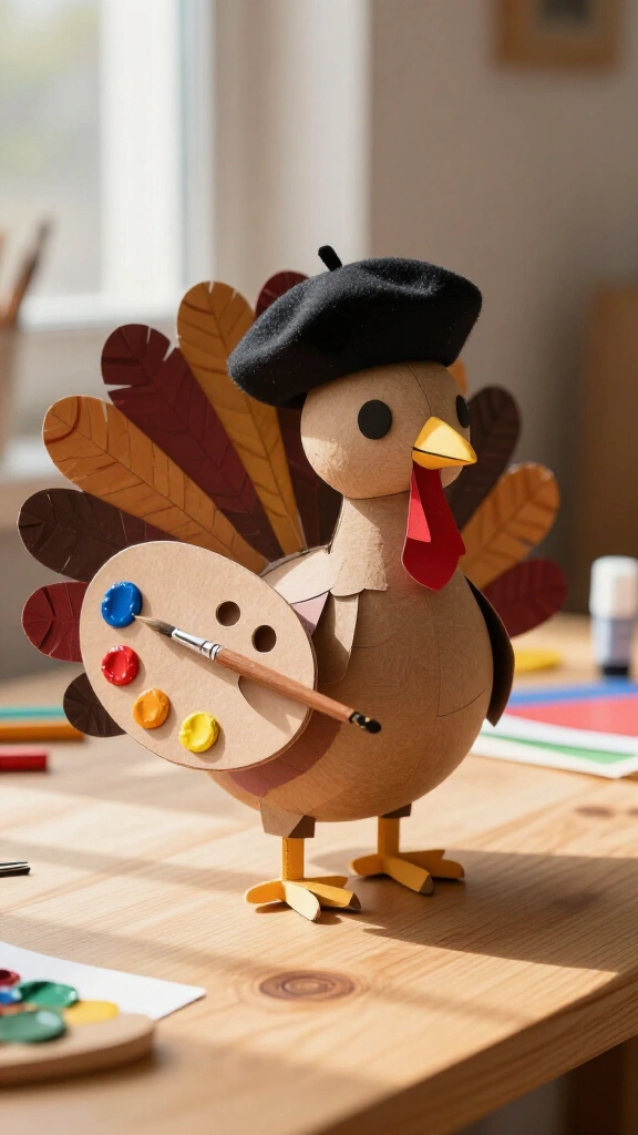 Parisian artist turkey