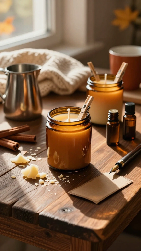 Hand-poured soy wax candles