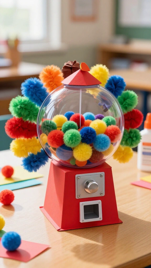 The sweet gumball machine turkey