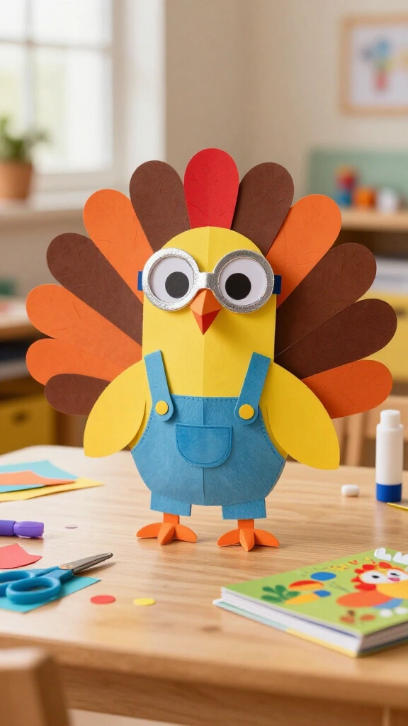 The cute little Minion turkey