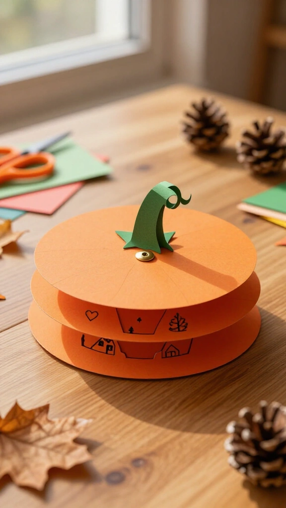 Pumpkin gratitude spinner