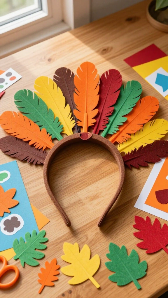Foam sticker gobble band