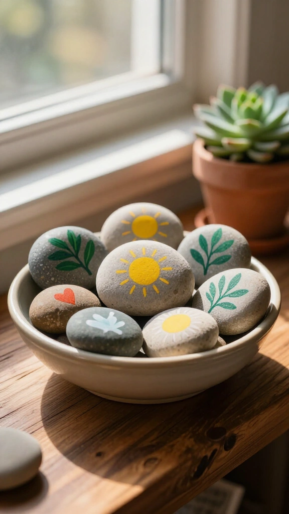 Gratitude blessing stones