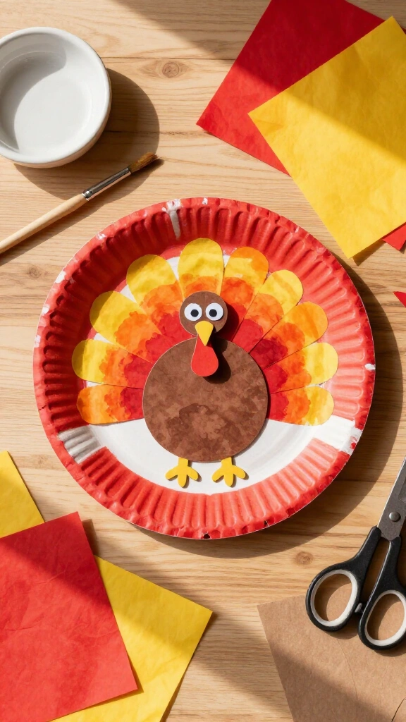 Paper Plate & Tissue Paper Gobbler