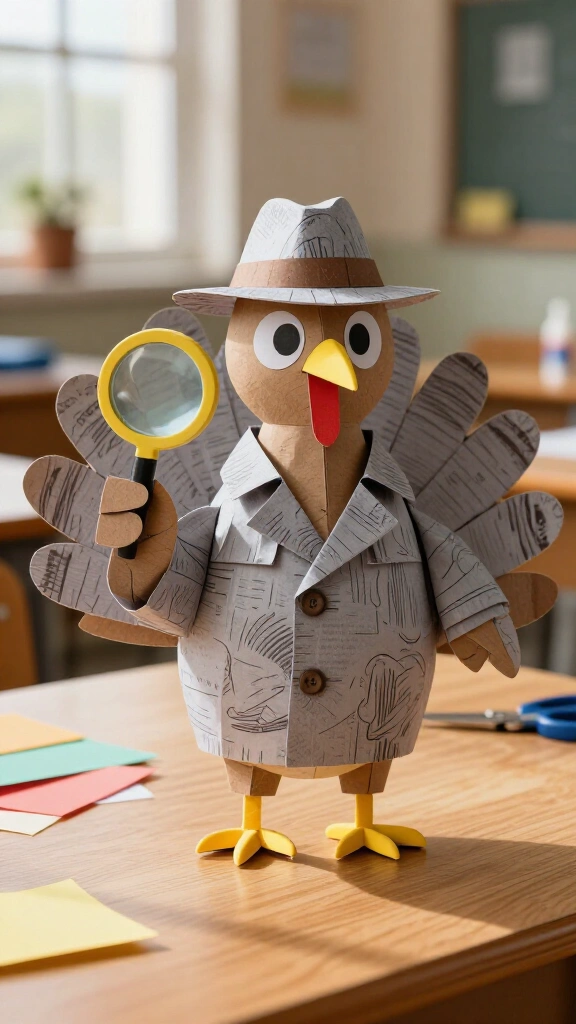 Recycled Newspaper Sleuth