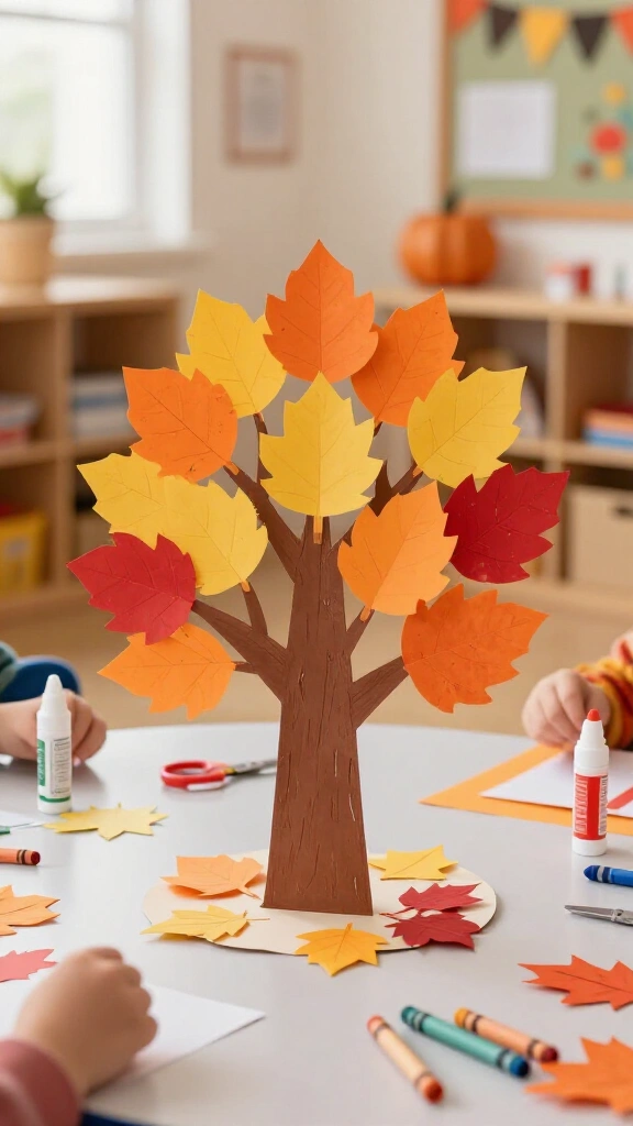 Thankful tree craft