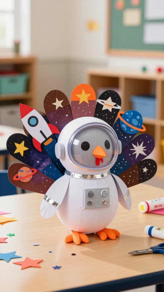 Astronaut turkey