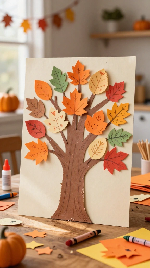 Thankful tree craft