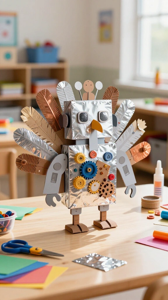 Robot turkey disguise