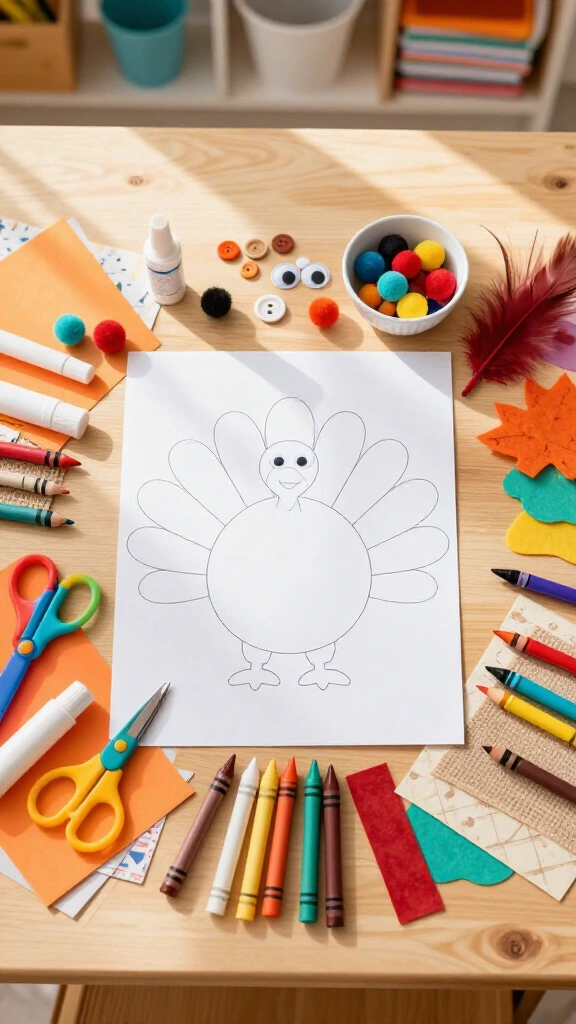 Best supplies for disguise a turkey projects