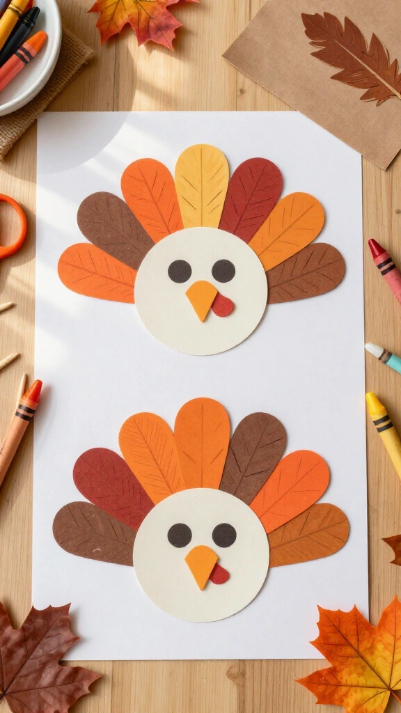 Turkey head template