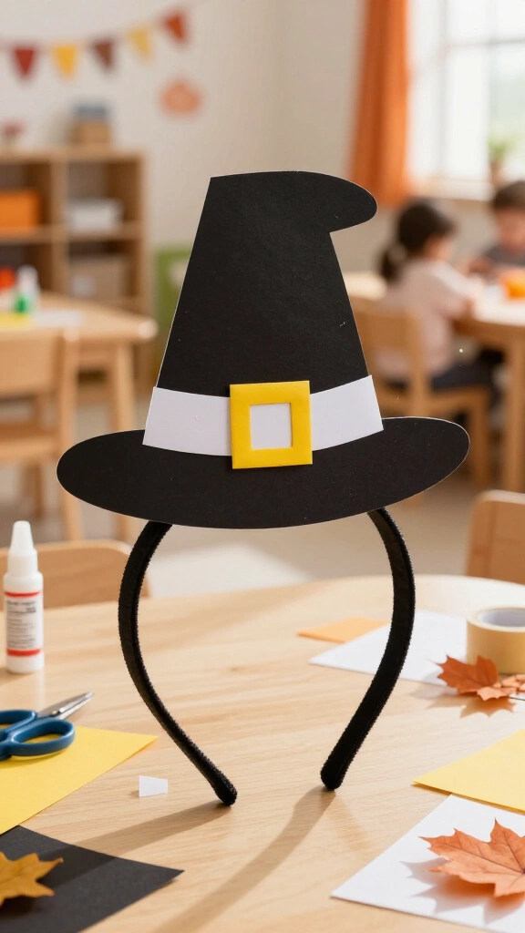 Pilgrim hat headband