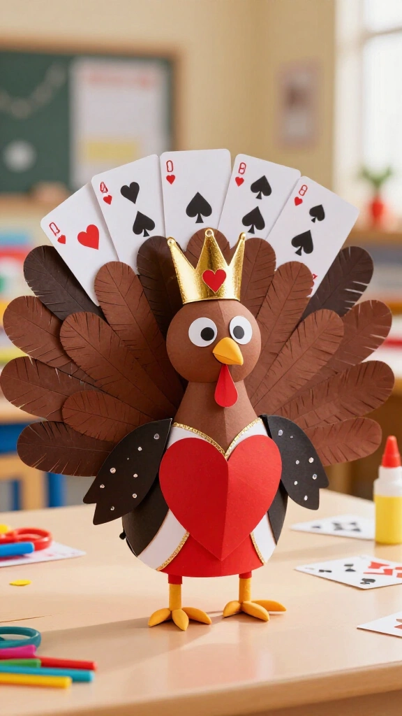 Queen of Hearts turkey princess